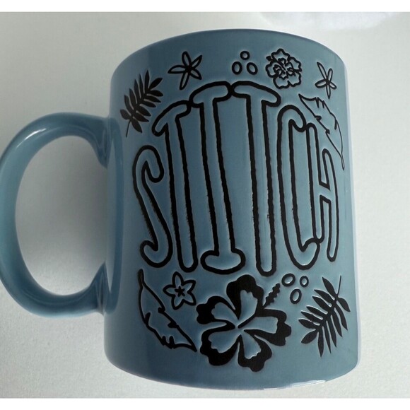 Disney Stitch Embossed Coffee Mug Lilo and Stitch Large - Picture 4 of 6